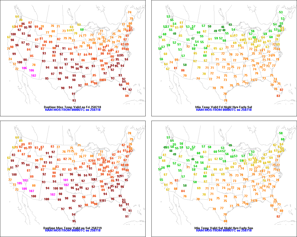 Wide-ranging temps across the Heartland; the vanguard to an increasingly active pattern