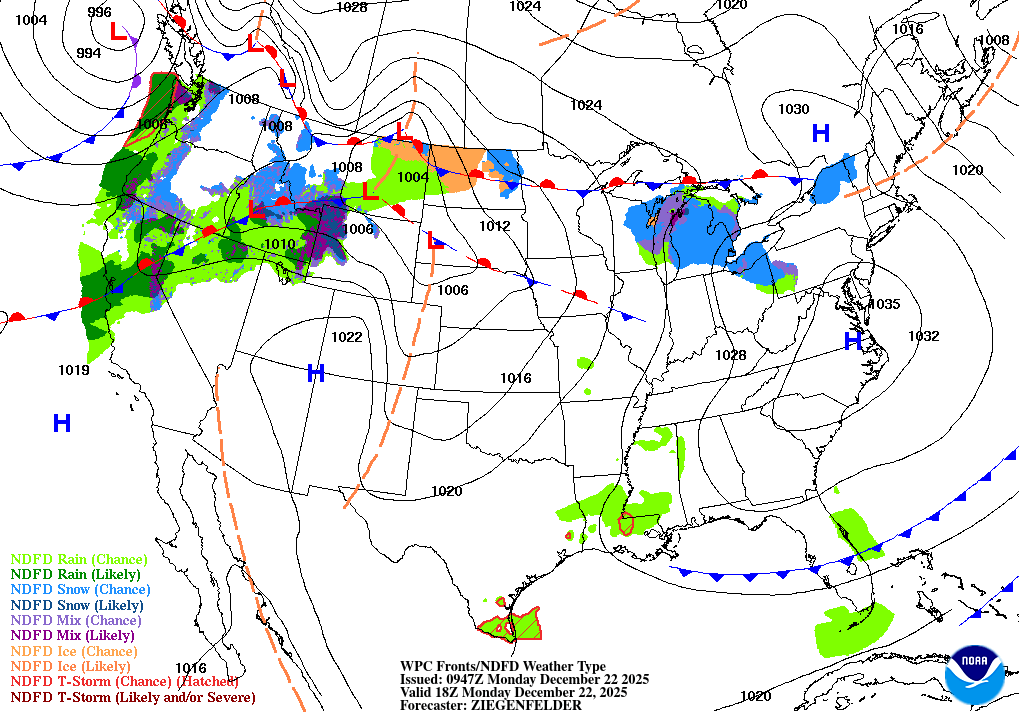 A wide-range of temps across the Heartland; unseasonably mild for some on the Plains